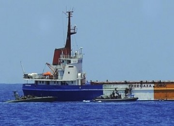 Kapal di Jalur Gaza