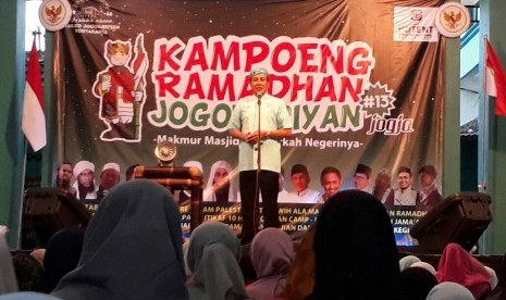 Kapolda DIY Brigjend Pol Ahmad Dofiri membuka Kampung Ramadhan Jogokariyan ke-13, Jumat  (27/5). 