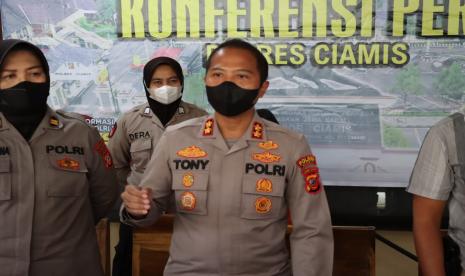 Kepala Polres (Kapolres) Ciamis AKBP Tony Prasetyo Yudhangkoro. 