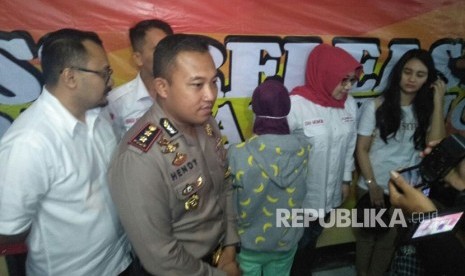 Kapolres Karawang AKBP Hendy Febrianto Kurniawan.