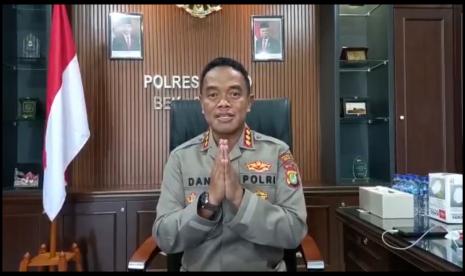 Kapolres Metro Bekasi Kota Kombes Pol Dani Hamdani 