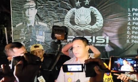 Kapolres Bondowoso, Ajun Kombes Bimo Ariyanto memilih tak berkomentar respons OTT KPK.