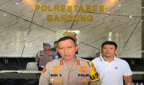 Kepala Polrestabes (Kapolrestabes) Bandung Kombes Pol Budi Sartono.