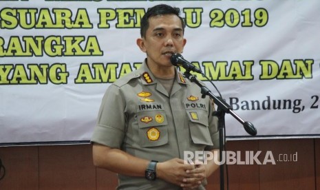 Kapolrestabes Bandung Kombes Pol Irman Sugema