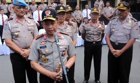 Kapolri Jenderal Pol Tito Karnavian (kedua kiri).