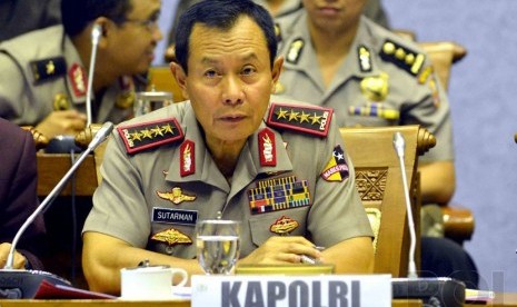 Kapolri Jenderal (Pol) Sutarman.