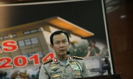 Kapolri Jenderal Sutarman.