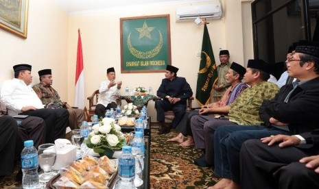 Kapolri Jendral Pol Tito Karnavian mengunjungi DPP Syarikat Islam Indonesia, Selasa (6/2)