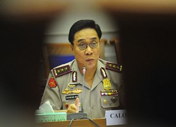 Kapolri Bambang Hendarso Danuri