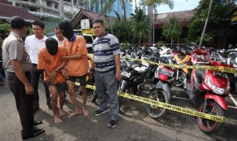 Kapolsek Penjaringan, AKBP Kusbiantoro tangkap pelaku begal.