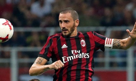 Kapten AC Milan Leonardo Bonucci.