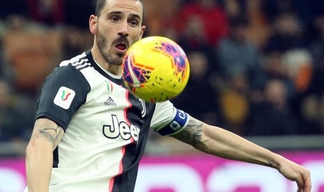 Wakil Kapten Juventus Leonardo Bonucci.