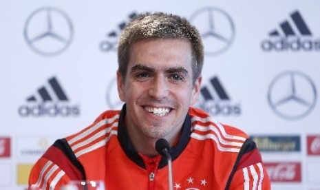  Kapten timnas Jerman, Philipp Lahm.