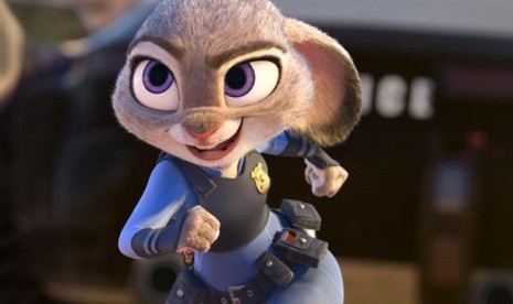 Karakter Judy Hoops dalam Zootopia 