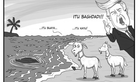 Karikatur Baghdadi