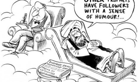 Karikatur Zapiro yang melecehkan Rasulullah