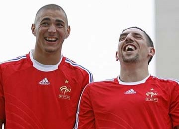 Karim Benzema-Franck Ribery