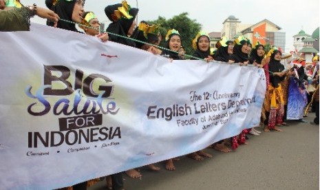 Karnaval Budaya Jurusan Bahasa dan Sastra Inggris Fakultas Adab dan Humaniora Universitas Islam Negeri (UIN) Syarif Hidayatullah Jakarta