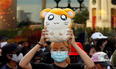 Kartu Hamtaro jadi simbol pro demokrasi di Thailand 