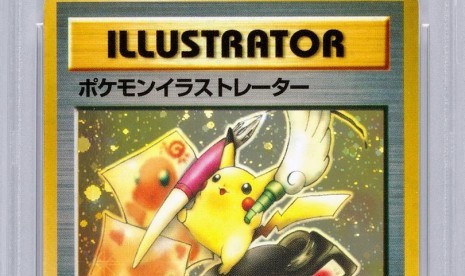 Kartu 'Pikachu illustrator'