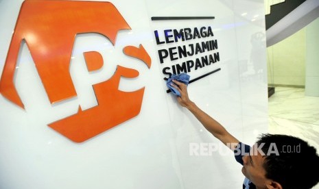 Logo Lembaga Penjamin Simpanan (LPS). Lembaga Penjamin Simpanan (LPS) menyatakan optimistis perekonomian nasional pada tahun depan lebih baik.