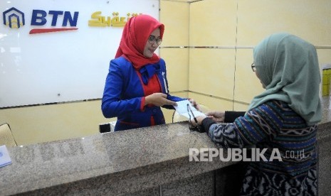 BTN Syariah senantiasa memberikan kemudahan kecepatan layanan proses pengajuan KPR, (ilustrasi)