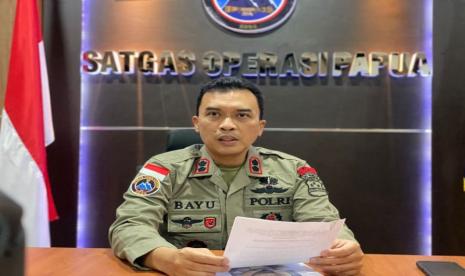 Kasatgas Humas Operasi Damai Cartenz AKBP Bayu Suseno. ANTARA/HO-Humas Satgas Operasi Damai Cartenz