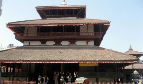 Kasthamandap, salah satu situs budaya di Nepal.