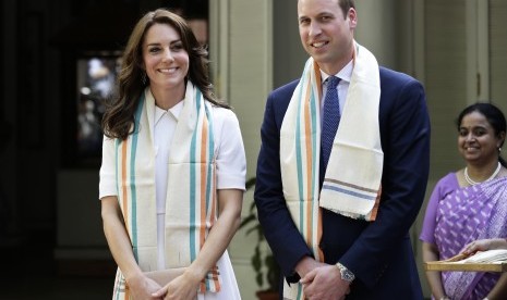 Pangeran William dan Kate Middleton.