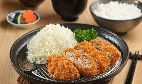 Katsu ayam dari Kimukatsu Jakarta.