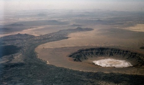 Kawah di Al-Wahbah