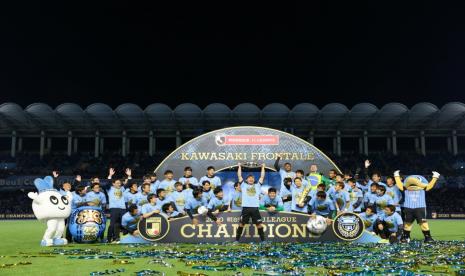 Kawasaki Frontale saat juara Meiji Yasuda J1 League 2020