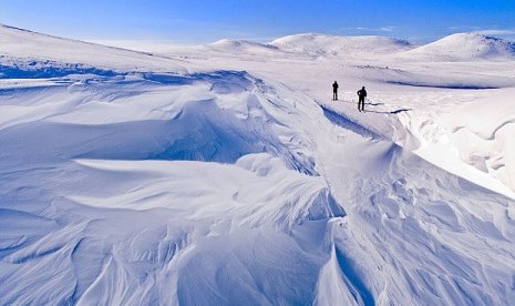 Kawasan di Gunung Haiti yang terletak di perbatasan Norwegia dan Finlandia.