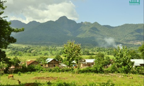 Kawasan kaki Gunung Doro Oromboha.