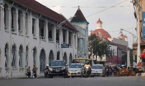 Kawasan Kota Lama (sekarang Jalan Letjen Soeprapto). 