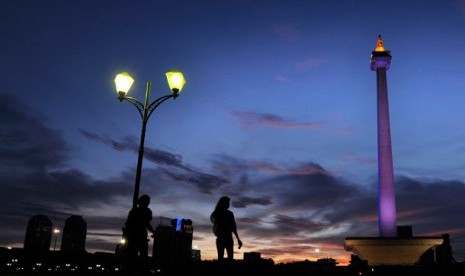 Kawasan Monas di Jakarta