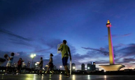 Kawasan Monas di Jakarta