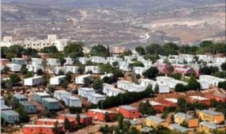 Kawasan Nablus, Tepi Barat, Palestina.