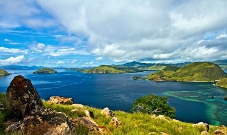 Kawasan Pulau Komodo di Provinsi Nusa Tenggara Timur (NTT).