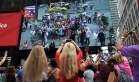 Kawasan Times Square di New York, AS