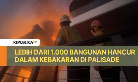 Kebakaran di Palisades menghancurkan 1.000 rumah.