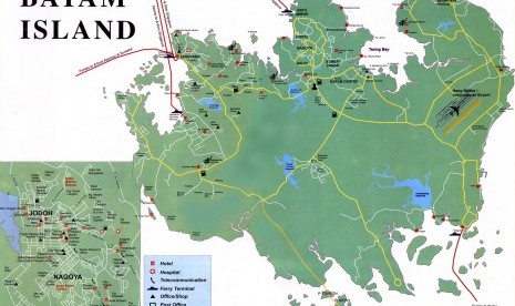 Kebakaran hutan kembali terjadi di Batam.