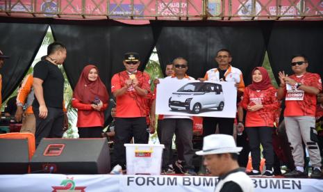 Kebumen Beach Half Marathon yang berlangsung di Pantai Pandan Kuning, Petanahan, Sabtu (31/12/2022) sukses digelar. 