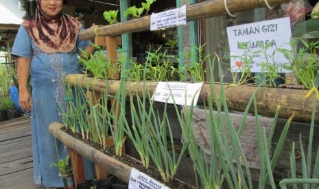 Kebun Gizi Rumah Zakat di Makassar