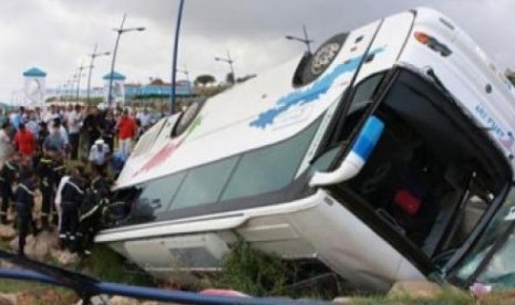 kecelakaan bus di Maroko