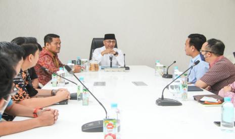 Kedatangan dari Tim Asesmen ini, disambut langsung oleh Penjabat (Pj) Bupati Muba Drs H Apriyadi  didampingi Kepala BPS Muba Trio Wira Dharma SST, Kepala Dinas Kominfo Muba Herryandi Sinulingga AP, Plt Kepala Bappeda Muba Sunaryo SSTP, Jum