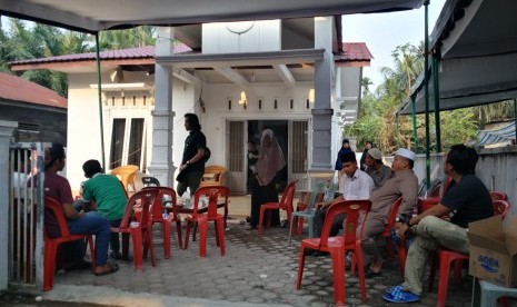 Kediaman Hj Rohana, ibunda Ustaz Somad di Kampung Silau Laut, Kabupaten Asahan, Sumatra Utara.