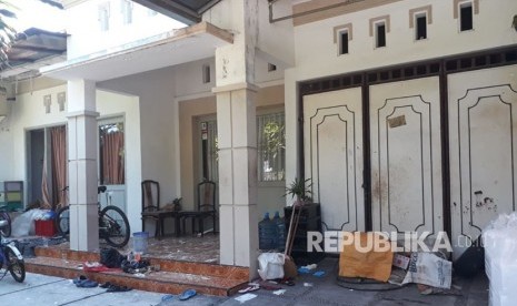 House of suicide bombers in Rungkut, Surabaya.