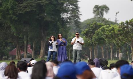 Kegiatan 1000 Manusia Bercerita di Medan, Sumatera Utara menampilkan berbagai sesi interaktif dan talkshow yang dirancang untuk membantu peserta mengenali dan memahami emosi mereka.