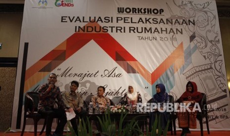 Kegiatan bertajuk Evaluasi Pelaksanaan Pengembangan Industri Rumahan di 21 Kabupaten/Kota di Yogyakarta, Kamis (3/5).